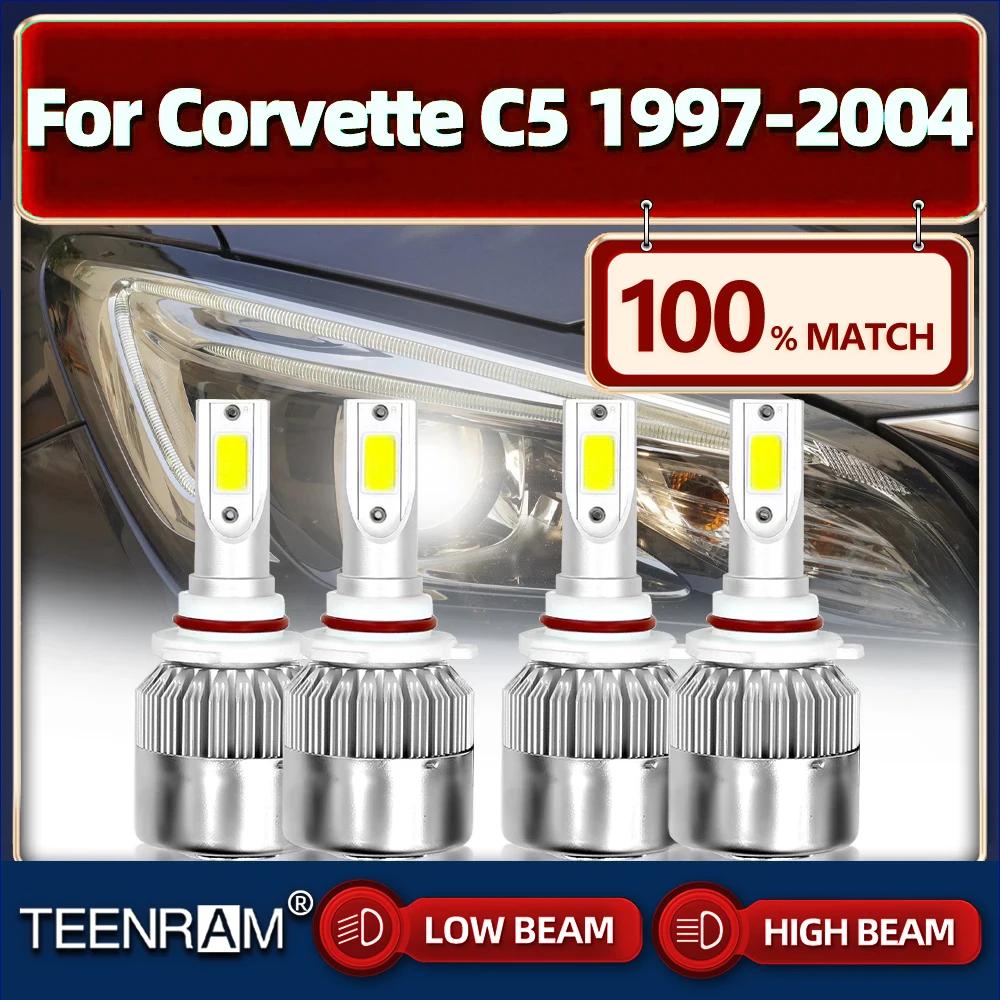 ĵ LED Ʈ, 9005 9006 HB3 HB4 ͺ ڵ , ڸ C5 1997-1999 2000 2001 2002 2003 2004, 240W, 40000LM, 12V